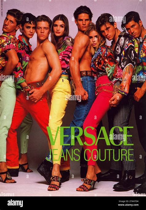 Versace jeans advertising